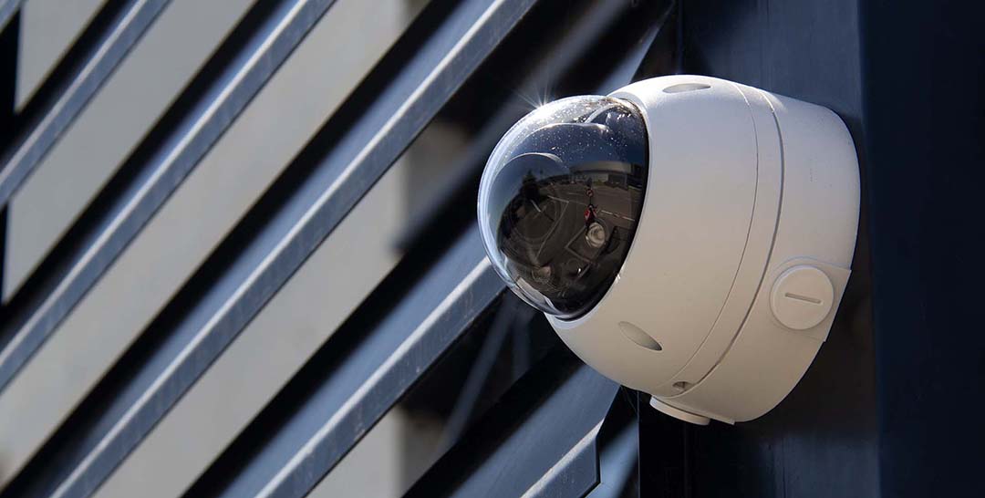 caméra de vidéo surveillance discrète dôme