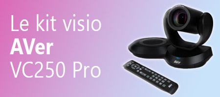 Articles audiovisuel Le kit visio AVer VC520Pro